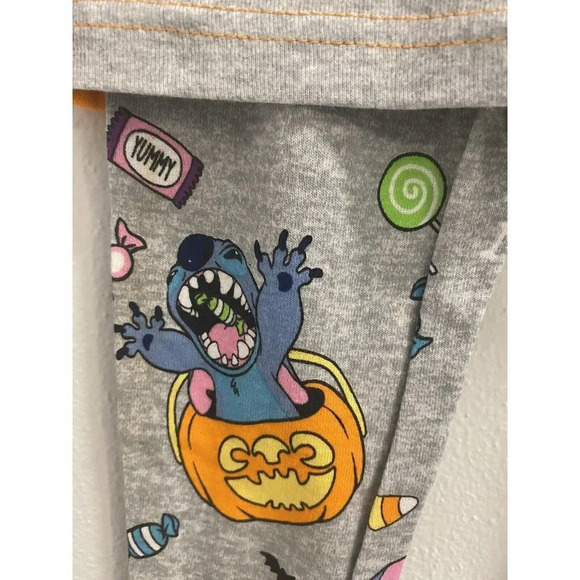Disney Glow in the Dark Pajamas Unisex Size 4 Trick Or Treat - HALLOWEEN - New - Picture 4 of 7